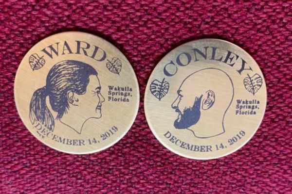 Meet the newlyweds who flipped a coin for their last name